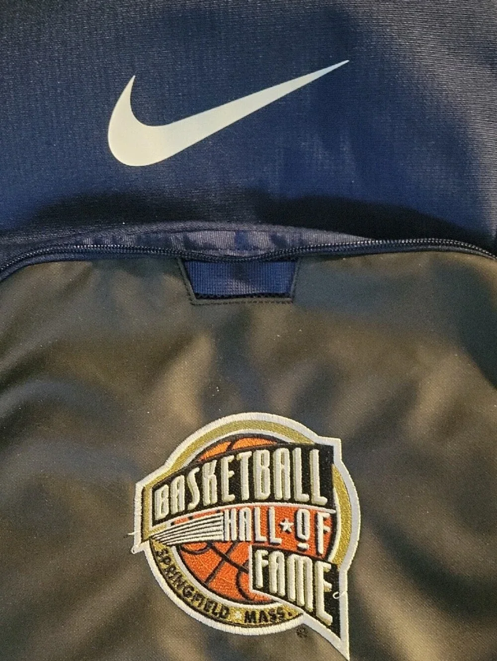 Nike Navy and Black Basketball Hall of Fame Backpack